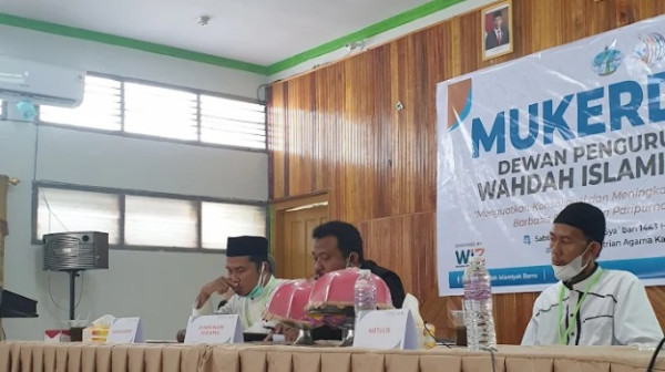 Mukerda Wahdah Barru Resmi dibuka Kepala Kemenag Kab. Barru