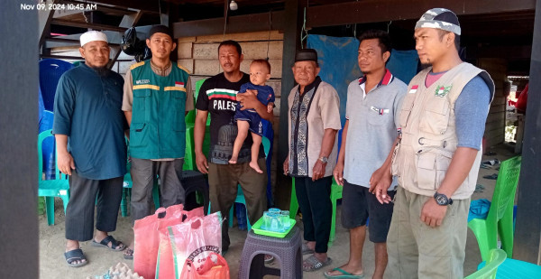 Bantuan dan Kepedulian WIZ Pinrang untuk Korban Kebakaran di Ujung, Tiroang