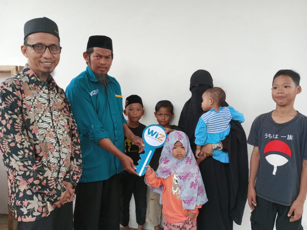 Anak Yatim Hafal 30 Juz Al-Qur'an, Dihadiahi Rumah Layak oleh WIZ Soppeng dan Wahdah Islamiyah